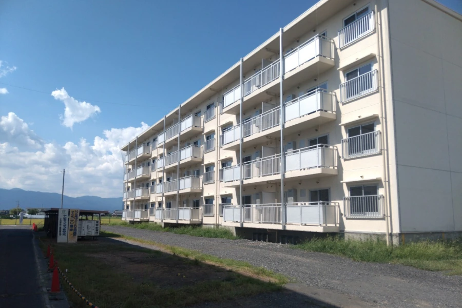 常盤団地C棟の外観